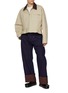 Figure View - Click To Enlarge - JW ANDERSON - Curved Hem Cotton Workwear Jacket