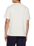 Back View - Click To Enlarge - JW ANDERSON - Logo Embroidered Cotton T-Shirt