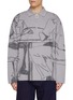Main View - Click To Enlarge - JW ANDERSON - Rugby Printed Cotton Polo Jacket