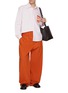 Figure View - Click To Enlarge - JW ANDERSON - Gathered Waist Tracksuit Pants