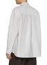 Back View - Click To Enlarge - STUDIO NICHOLSON - Ruskin Striped Cotton Oxford Shirt
