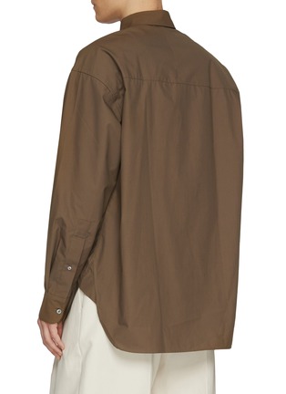 Back View - Click To Enlarge - STUDIO NICHOLSON - Classic Cotton Button Down Shirt