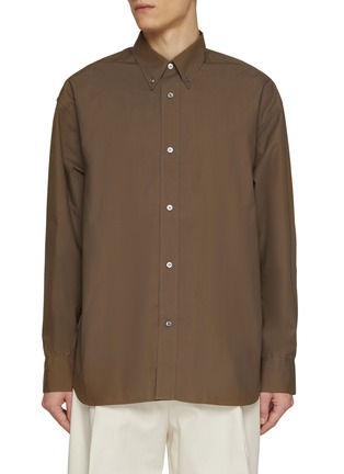 Main View - Click To Enlarge - STUDIO NICHOLSON - Classic Cotton Button Down Shirt
