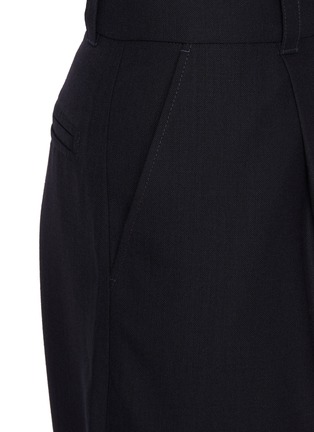  - STUDIO NICHOLSON - Pleated Curved Tapered Wool Pants