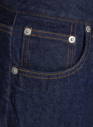 Detail View - Click To Enlarge - STUDIO NICHOLSON - Dark Wash Jeans