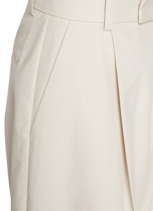  - STUDIO NICHOLSON - Pleated Curved Cotton Pants