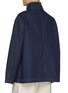 Back View - Click To Enlarge - STUDIO NICHOLSON - Stand Collar District Denim Jacket