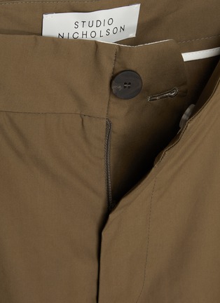  - STUDIO NICHOLSON - Double Pleated Cotton Pants