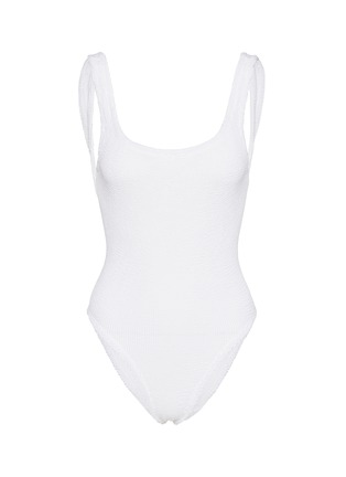 Main View - Click To Enlarge - HUNZA G - Square Neck Swimsuit
