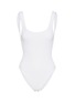 Main View - Click To Enlarge - HUNZA G - Square Neck Swimsuit