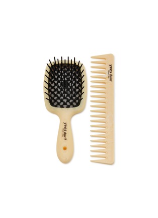Main View - Click To Enlarge - YVES DURIF - Petite Vented Brush & Comb Set