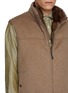  - FABIO GAVAZZI - Reversible Sable Fur Cashmere Vest