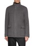 Main View - Click To Enlarge - FABIO GAVAZZI - Sable Sculpted Mink Cashmere Jacket