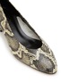 Detail View - Click To Enlarge - AEYDE - Helia 30 Snake Print Leather Pumps