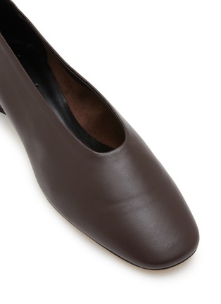 Detail View - Click To Enlarge - AEYDE - Delia 25 Leather Ballet Pumps