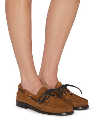 Figure View - Click To Enlarge - AEYDE - Harris Suede Moccasins