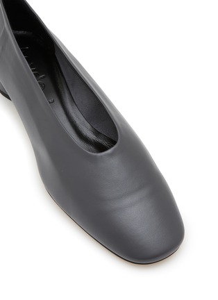 Detail View - Click To Enlarge - AEYDE - Delia 25 Leather Ballet Pumps
