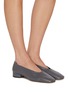 Figure View - Click To Enlarge - AEYDE - Delia 25 Leather Ballet Pumps