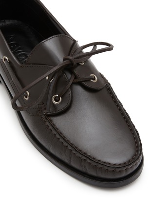 Detail View - Click To Enlarge - AEYDE - Harris Leather Moccasins