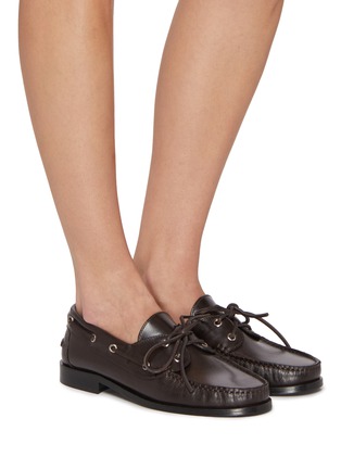 Figure View - Click To Enlarge - AEYDE - Harris Leather Moccasins