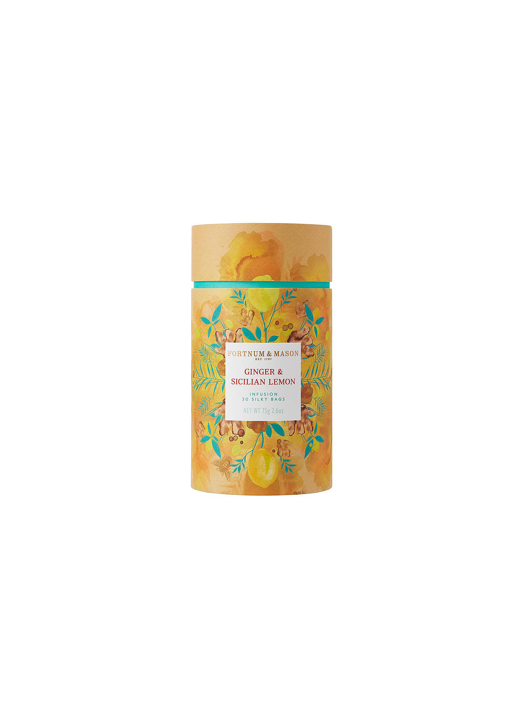 FORTNUM & MASON | Ginger & Sicilian Lemon Infusion Silky Tea Bags