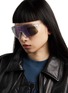  - CHAMELO - Falcon Alpha Lens Smart Glasses — Ice Frame/Alpha Purple Lens