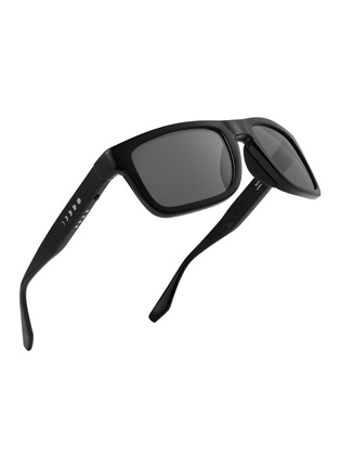 Detail View - Click To Enlarge - CHAMELO - Prime HVL Lens Smart Glasses — Matte Black Frame/Smoke Lenses