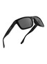 Detail View - Click To Enlarge - CHAMELO - Prime HVL Lens Smart Glasses — Matte Black Frame/Smoke Lenses