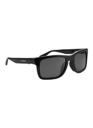 Main View - Click To Enlarge - CHAMELO - Prime HVL Lens Smart Glasses — Matte Black Frame/Smoke Lenses