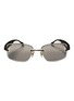 Detail View - Click To Enlarge - CHAMELO - Aura Prismatic™ Lens Smart Glasses — Glossy Black Frame/Calm Lenses