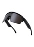  - CHAMELO - Music Shield HVL Lens Smart Glasses — Matte Black Frame/Smoke Lenses