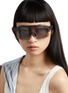  - CHAMELO - Music Shield HVL Lens Smart Glasses — Matte Black Frame/Smoke Lenses