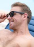 Detail View - Click To Enlarge - CHAMELO - Dusk Classic Alpha Lens Smart Glasses — Matte Black Frame/Smoke Lenses
