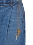  - ALEXANDERWANG - Prestyle Chain Belt Oversized Medium Wash Jeans