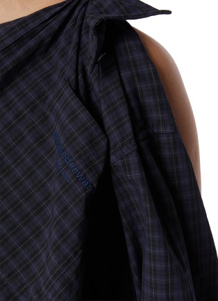  - ALEXANDERWANG - Knotted Button Down Cotton Shirt