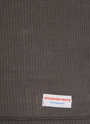  - ALEXANDERWANG - Long Sleeve Crewneck Cotton T-Shirt