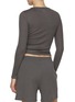 Front View - Click To Enlarge - ALEXANDERWANG - Long Sleeve Crewneck Cotton T-Shirt