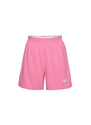 Main View - Click To Enlarge - ALEXANDERWANG - Elasticated Cotton Shorts