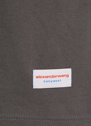 - ALEXANDERWANG - Elasticated Cotton Shorts