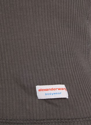  - ALEXANDERWANG - Short Sleeve Crewneck Cotton T-Shirt
