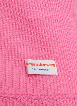 - ALEXANDERWANG - Short Sleeve Crewneck Cotton T-Shirt