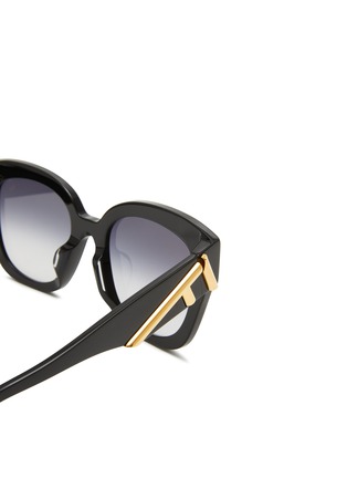 Detail View - Click To Enlarge - FENDI - Fendi First Acetate Square Sunglasses