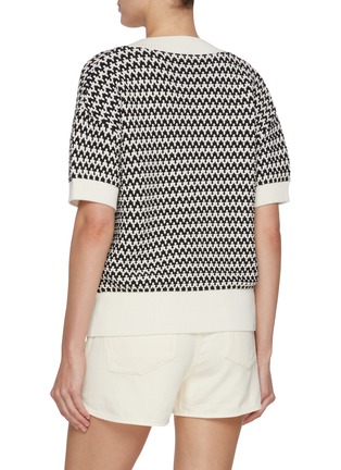 Back View - Click To Enlarge - VARLEY - Dora Cotton Knit Top