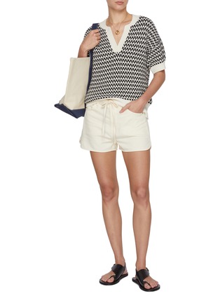 Figure View - Click To Enlarge - VARLEY - Dora Cotton Knit Top