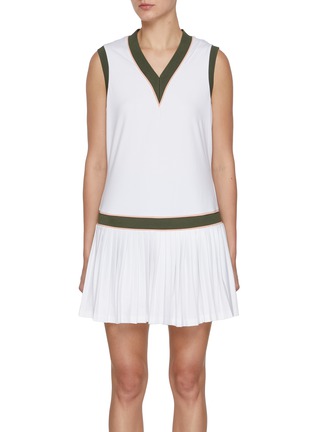 Main View - Click To Enlarge - VARLEY - Jouri Contrast Trim Court Dress