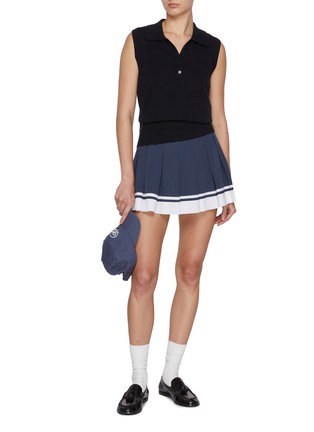 Figure View - Click To Enlarge - VARLEY - Mariam Pleated 2-in-1 Skirt
