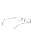 Figure View - Click To Enlarge - MIU MIU - Miu Regard Metal Oval Optical Glasses