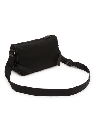 Detail View - Click To Enlarge - PRADA - Medium Tessuto Logo Plaque Re-Nylon Shoulder Bag