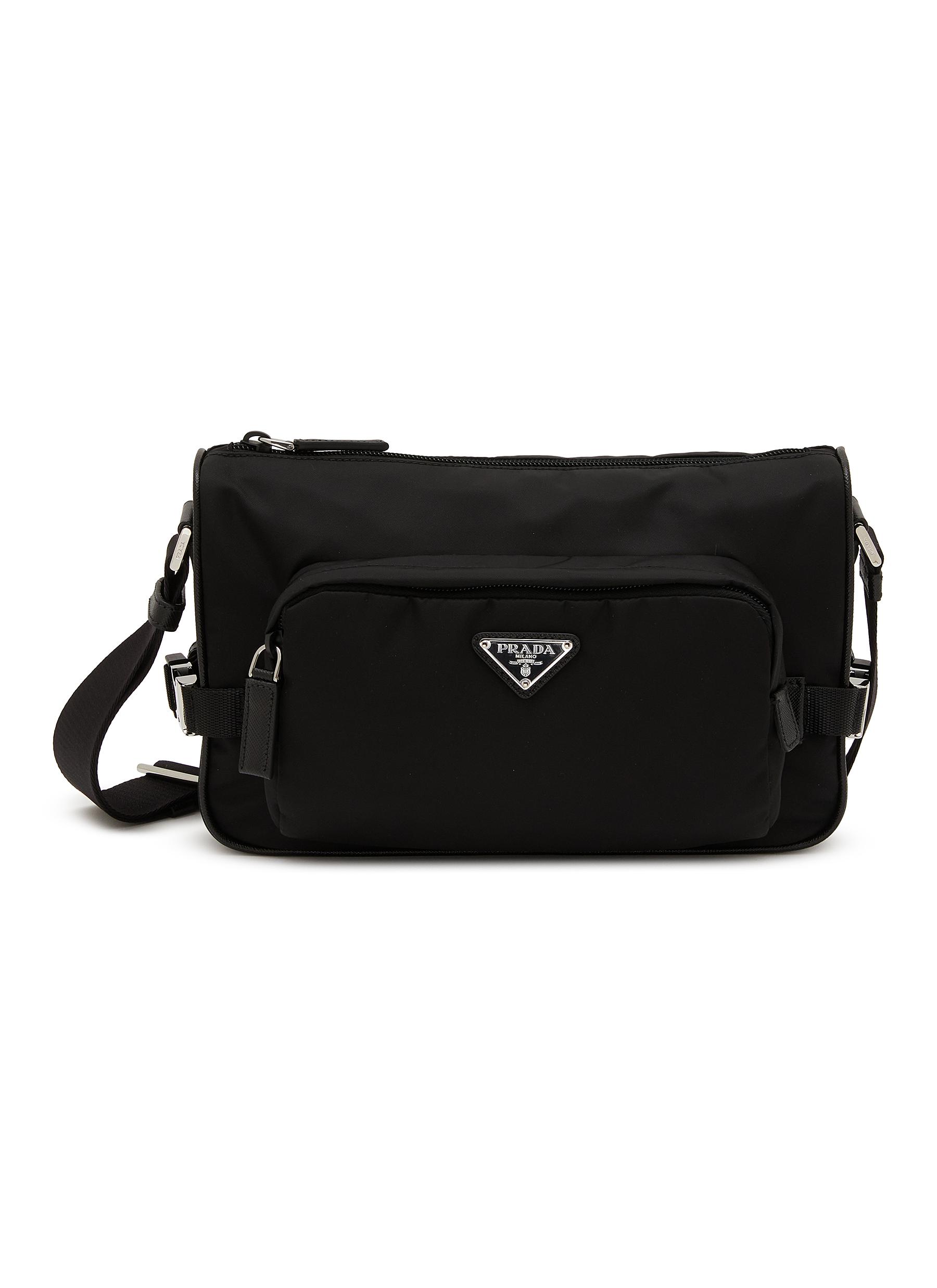 バッグ etavirp NYLON Logo Shoulder Bag BLACK Edie Shoulder Bag In Italian Leather For Women | J.Crew