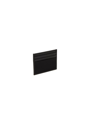 Figure View - Click To Enlarge - PRADA - Re-Nylon Tessuto Leather Card Holder